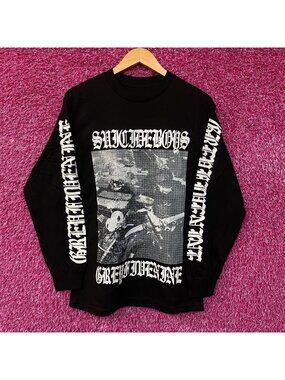 G59 Records x Suicideboy Grey Five Nine Tour Long Sleeve T-Shirt Medium